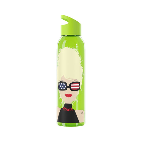 Choo Choo Logo Chillin @ Choo's Sky Water Bottle 22oz